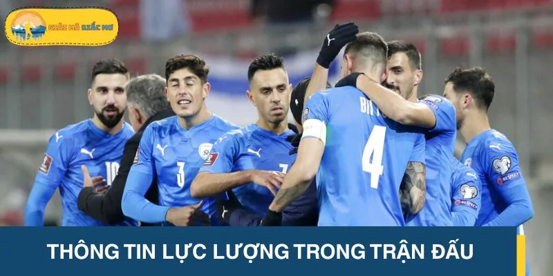 Thông tin lực lượng trong trận đấu giữa Slovakia vs Israel