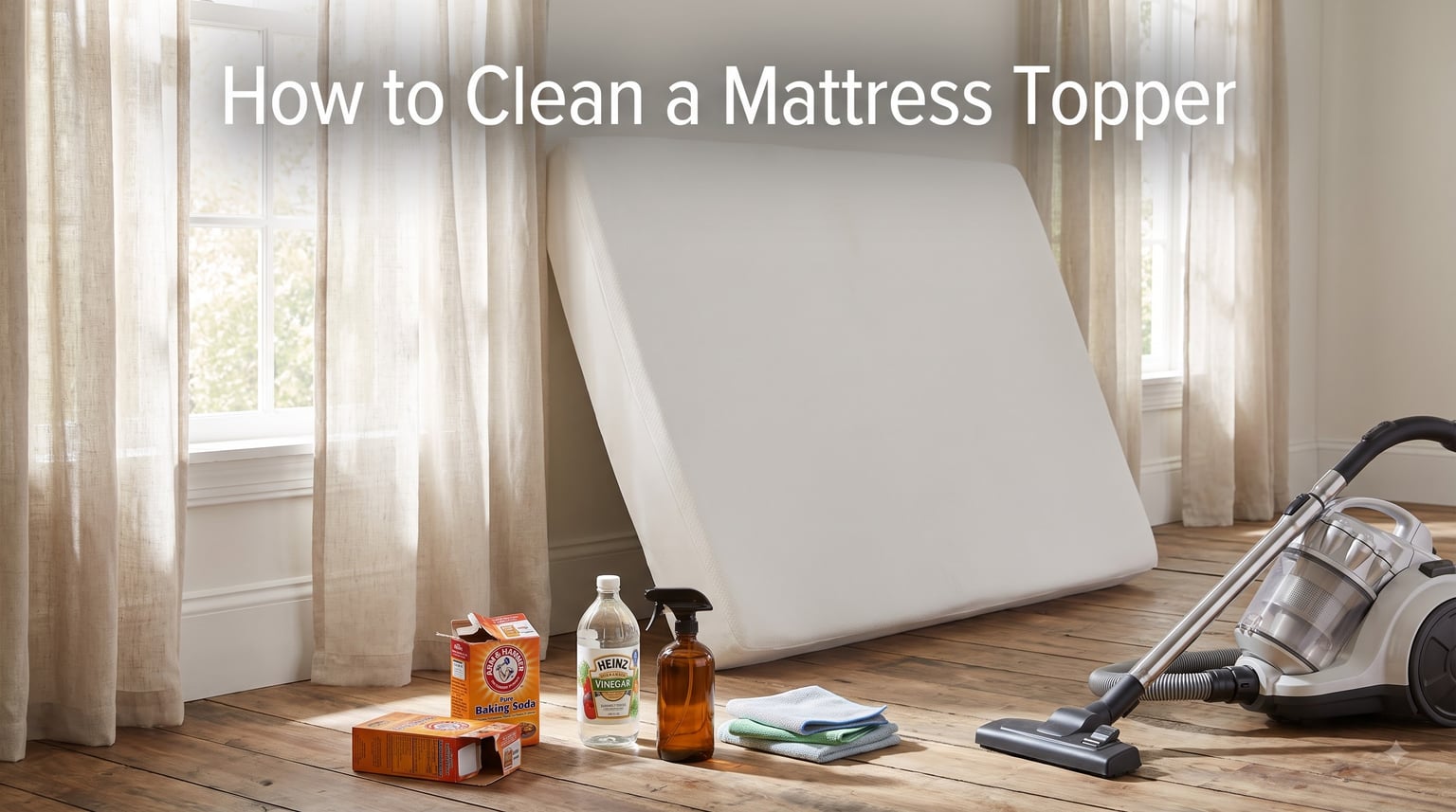 How to Clean a Mattress Topper