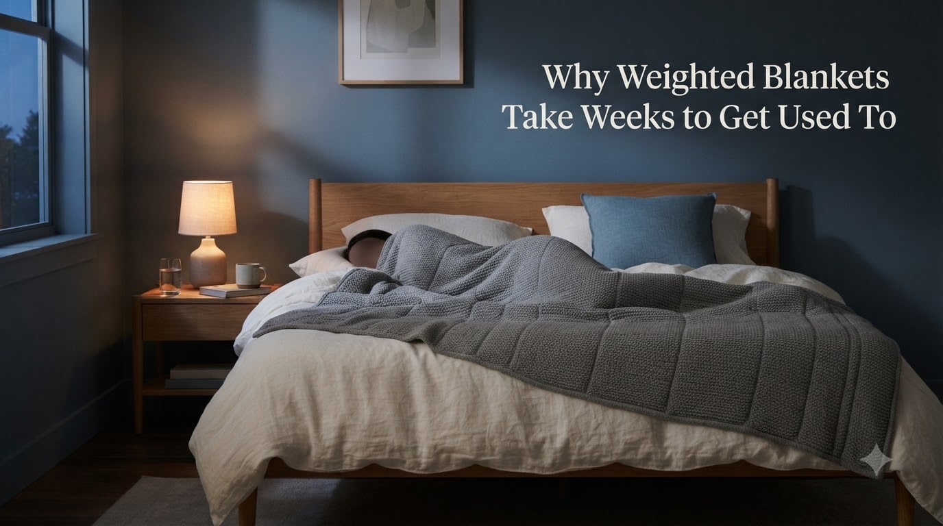 Why Weighted Blankets Take Weeks to Get Used To