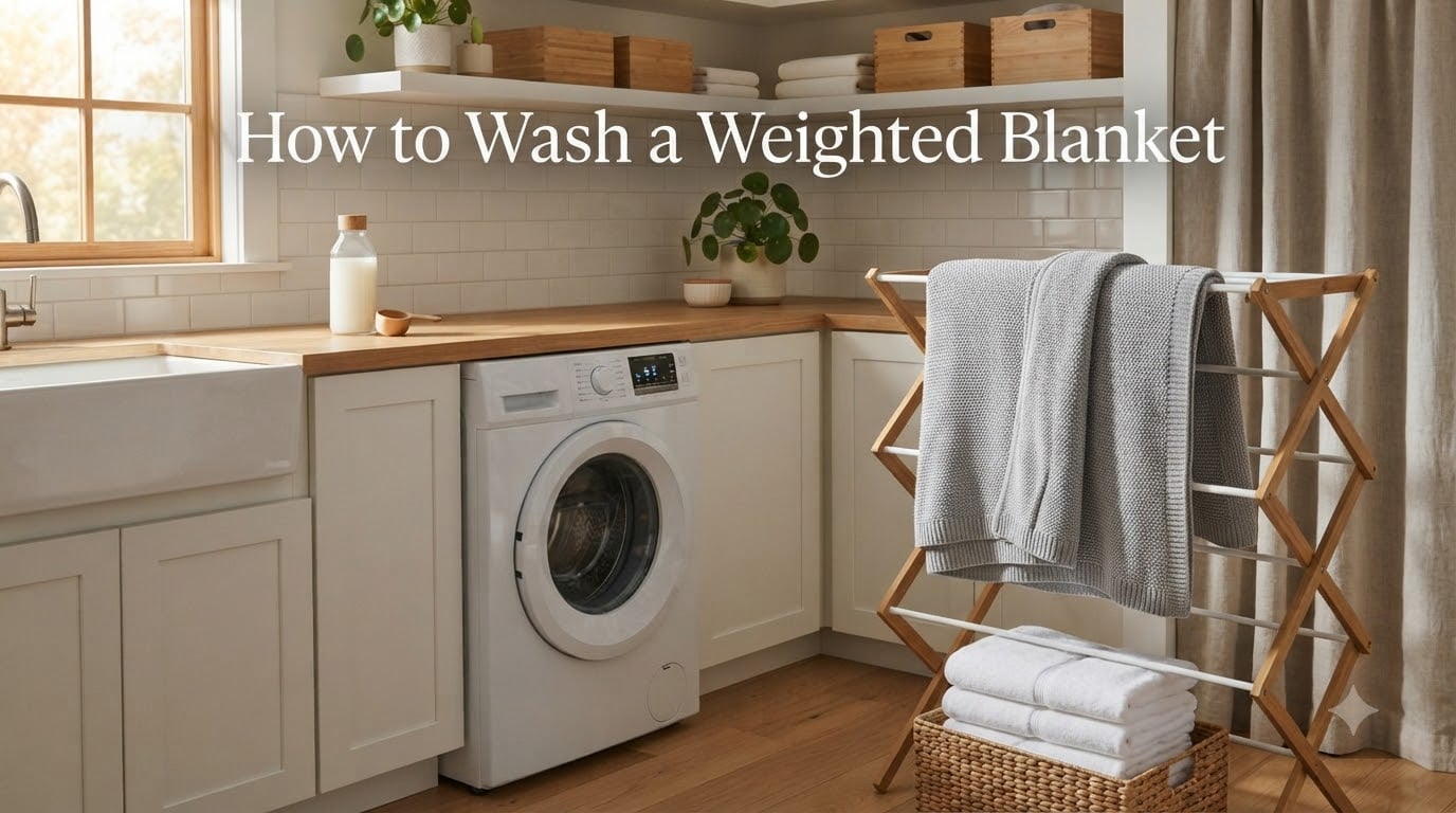 How to Wash a Weighted Blanket