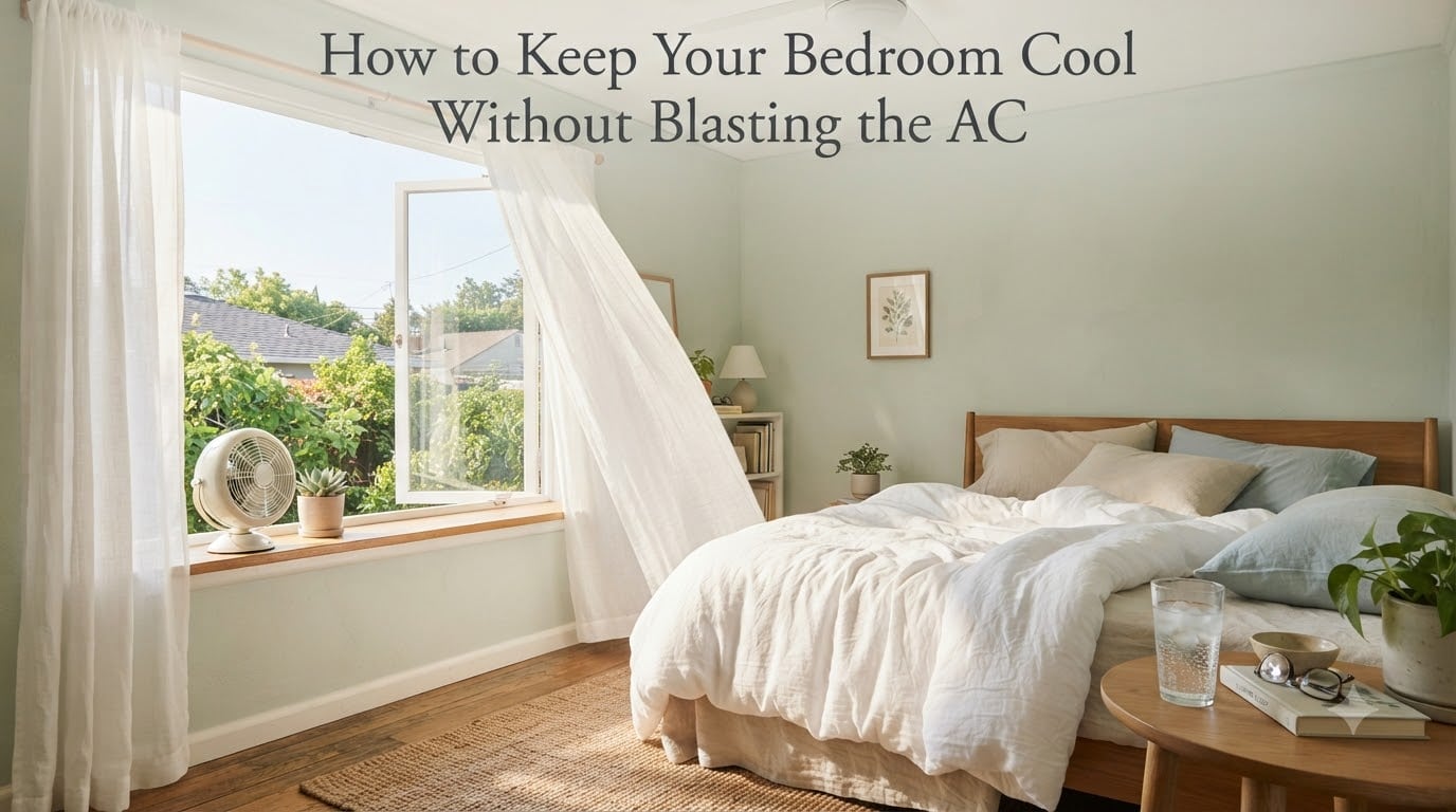How to Keep Your Bedroom Cool Without Blasting the AC