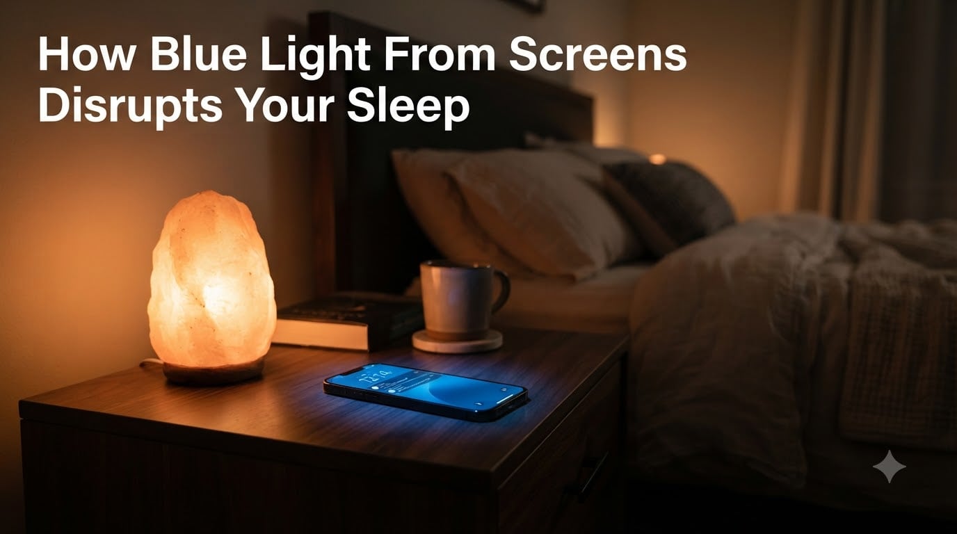 How Blue Light From Screens Disrupts Your Sleep