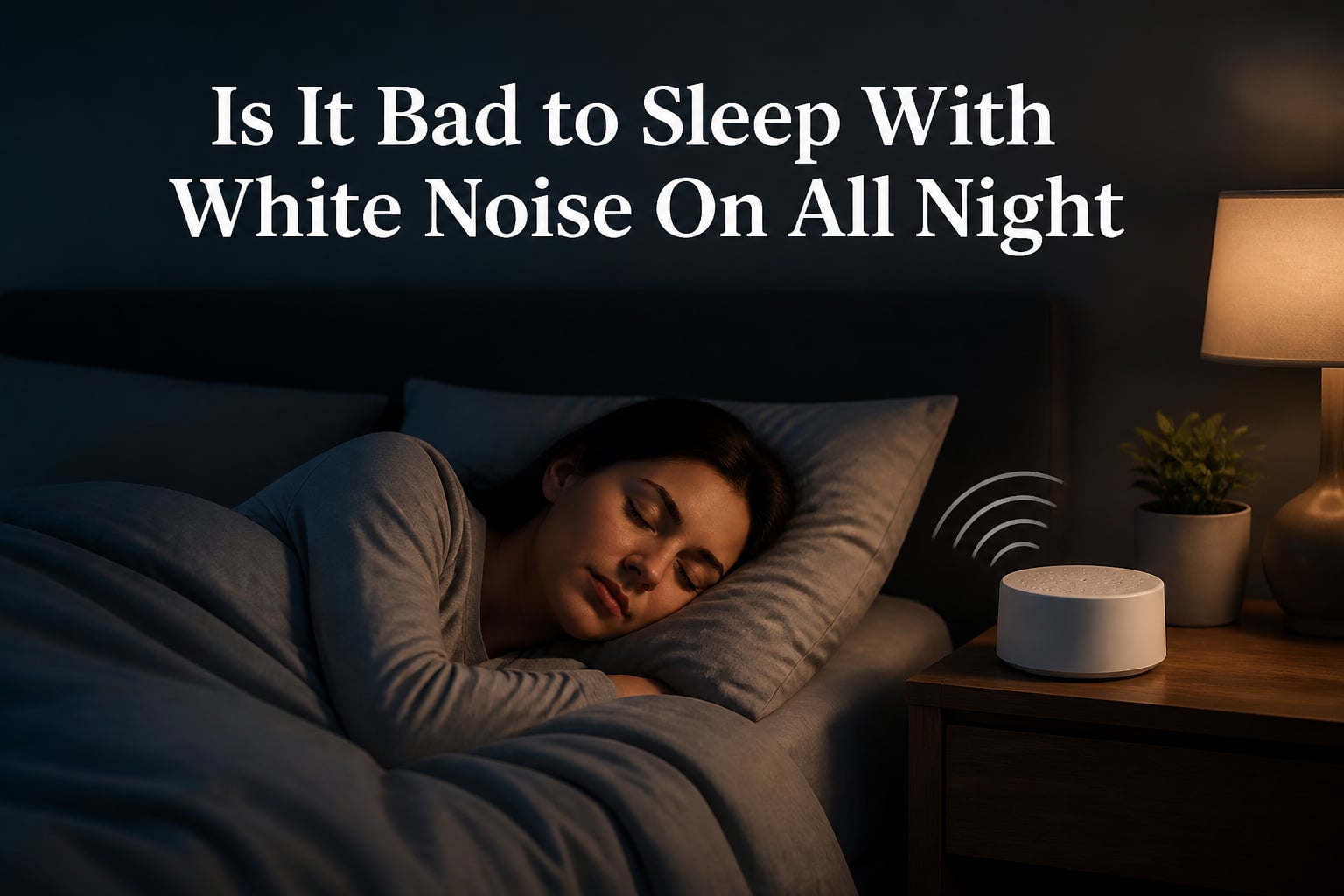 Is It Bad to Sleep With White Noise On All Night