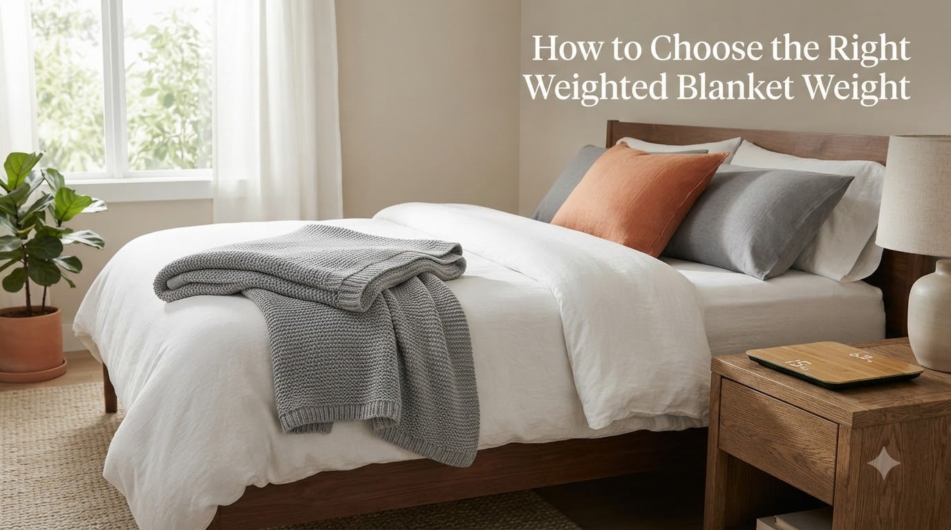 How to Choose the Right Weighted Blanket Weight