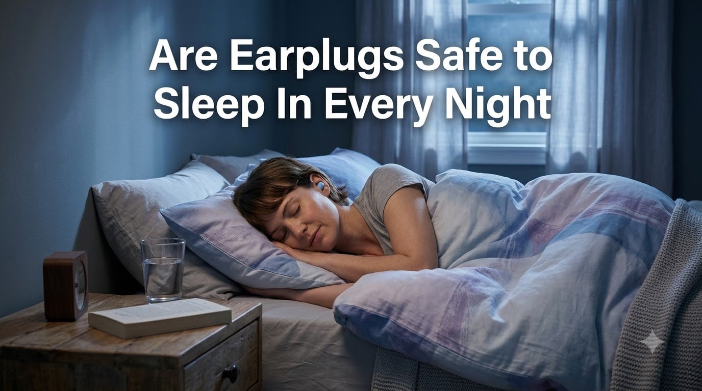 Are Earplugs Safe to Sleep In Every Night