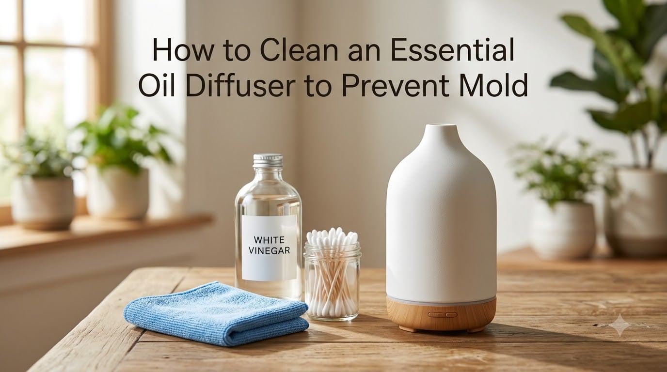 How to Clean an Essential Oil Diffuser to Prevent Mold