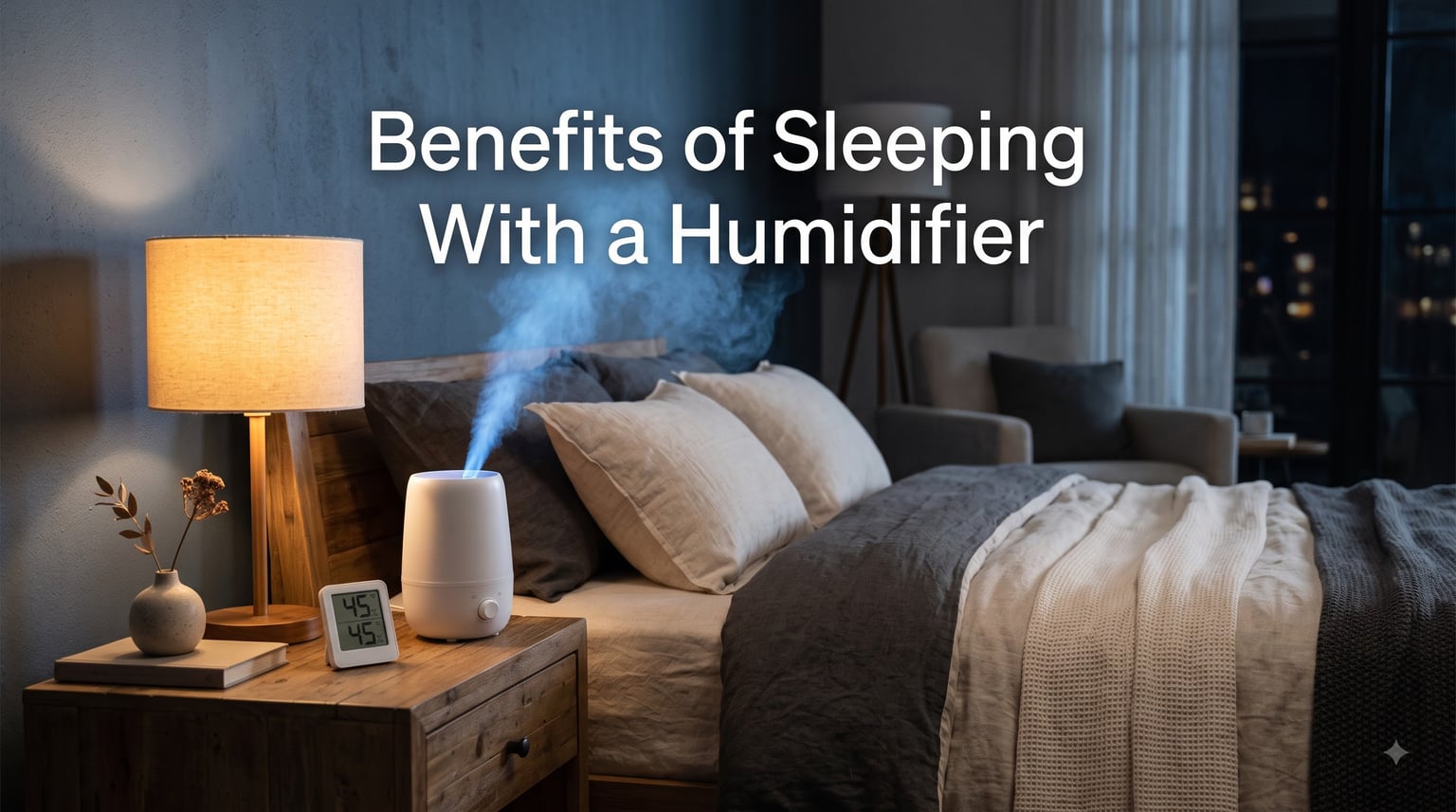 Benefits of Sleeping With a Humidifier