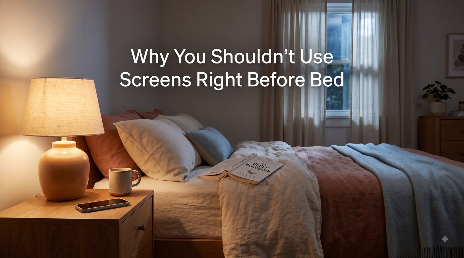 Why You Shouldn't Use Screens Right Before Bed