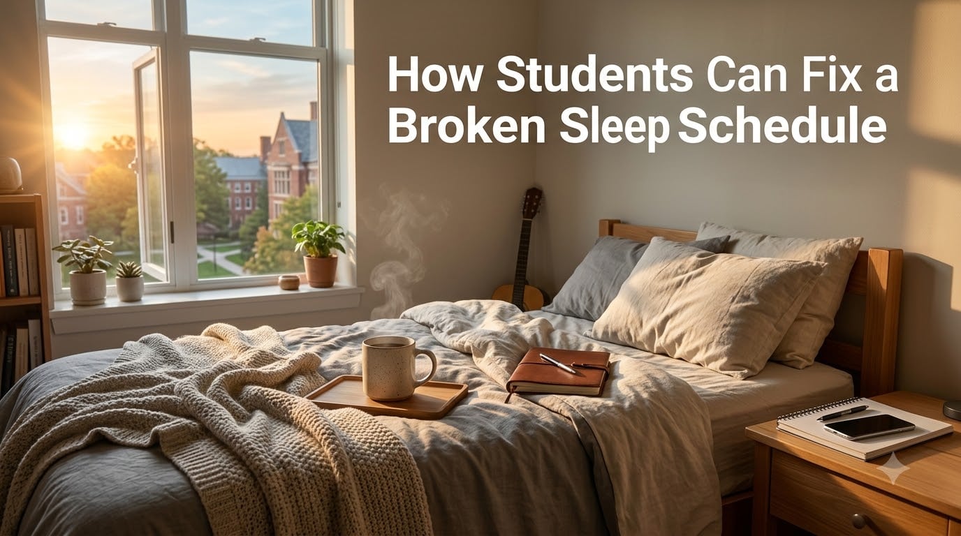 How Students Can Fix a Broken Sleep Schedule