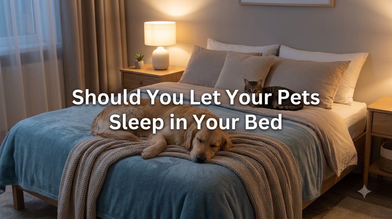 Should You Let Your Pets Sleep in Your Bed