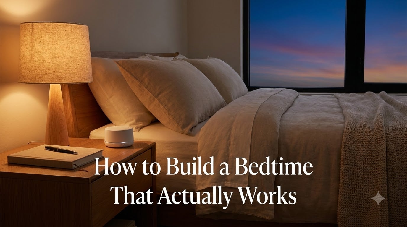 How to Build a Bedtime Routine That Actually Works