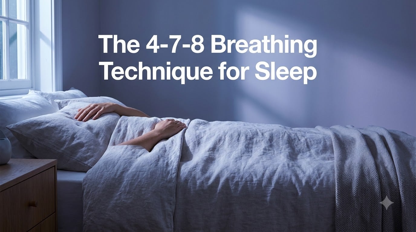 The 4-7-8 Breathing Technique for Sleep