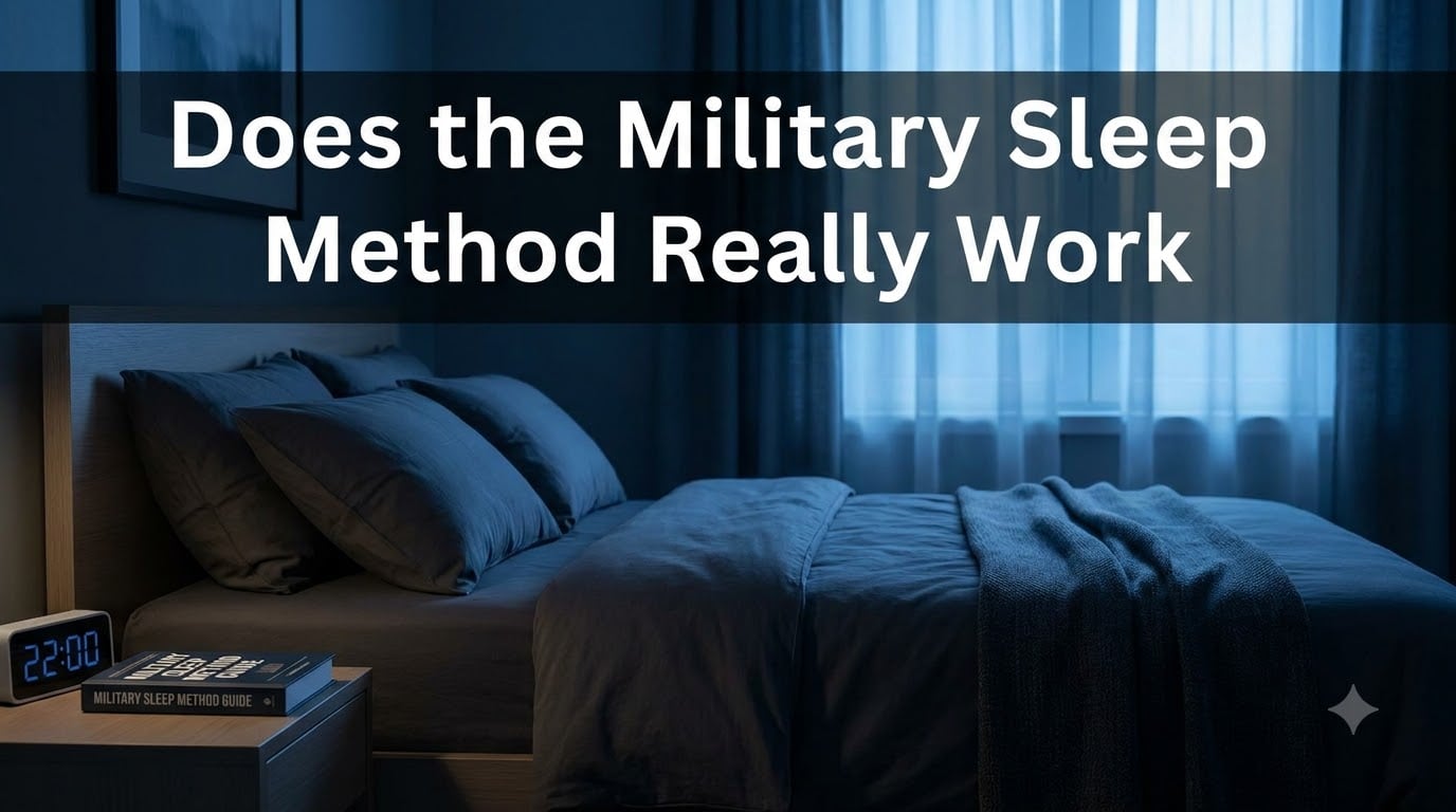 Does the Military Sleep Method Really Work