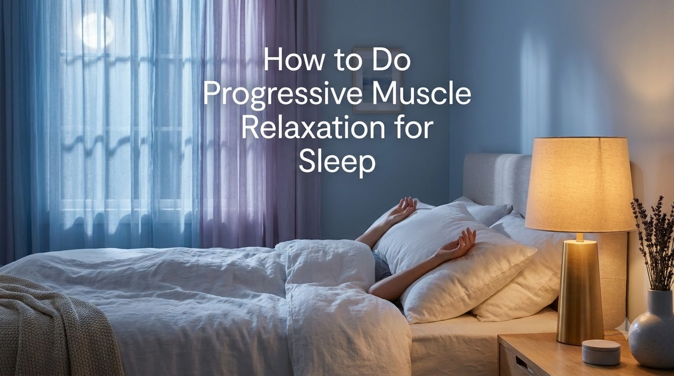 How to Do Progressive Muscle Relaxation for Sleep