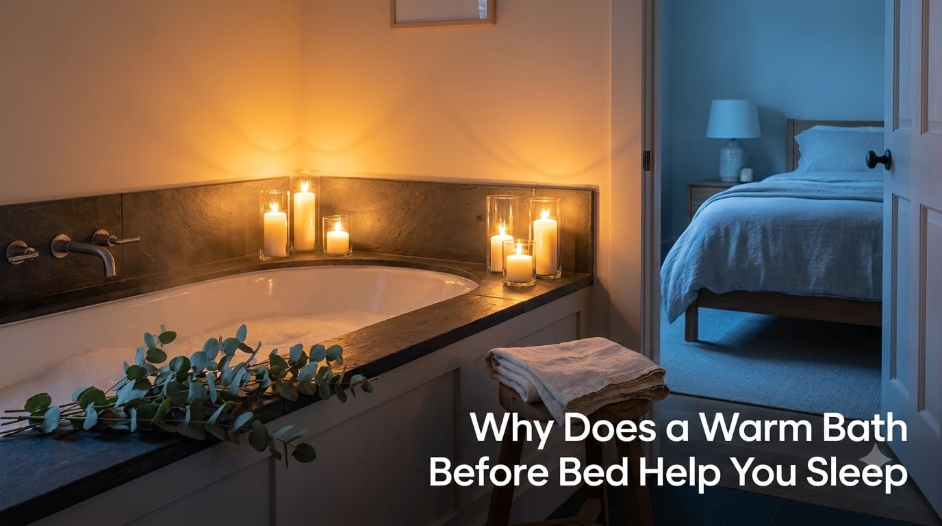 Why Does a Warm Bath Before Bed Help You Sleep