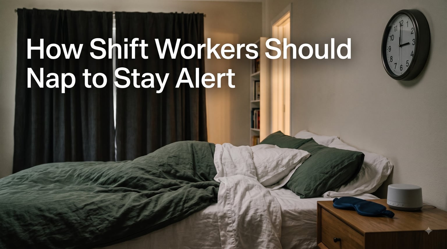How Shift Workers Should Nap to Stay Alert