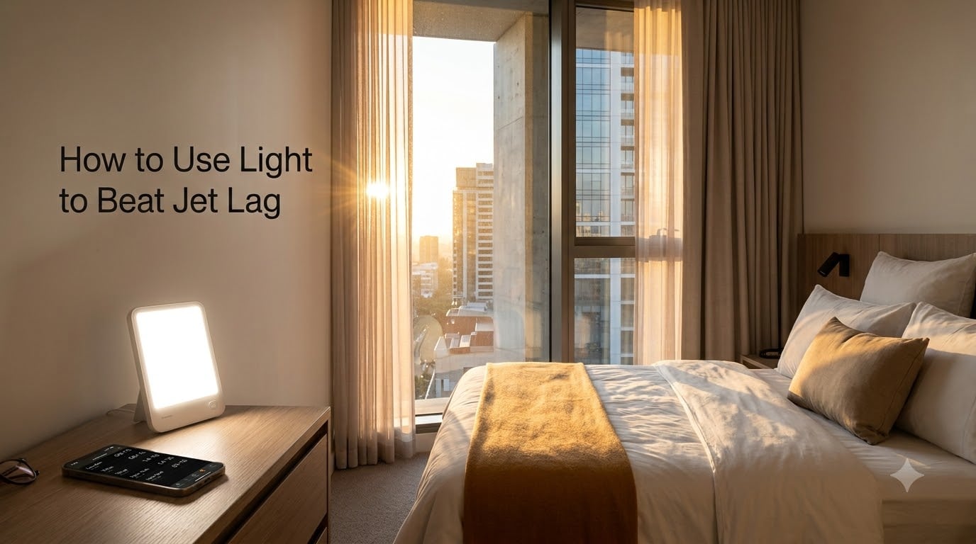 How to Use Light to Beat Jet Lag