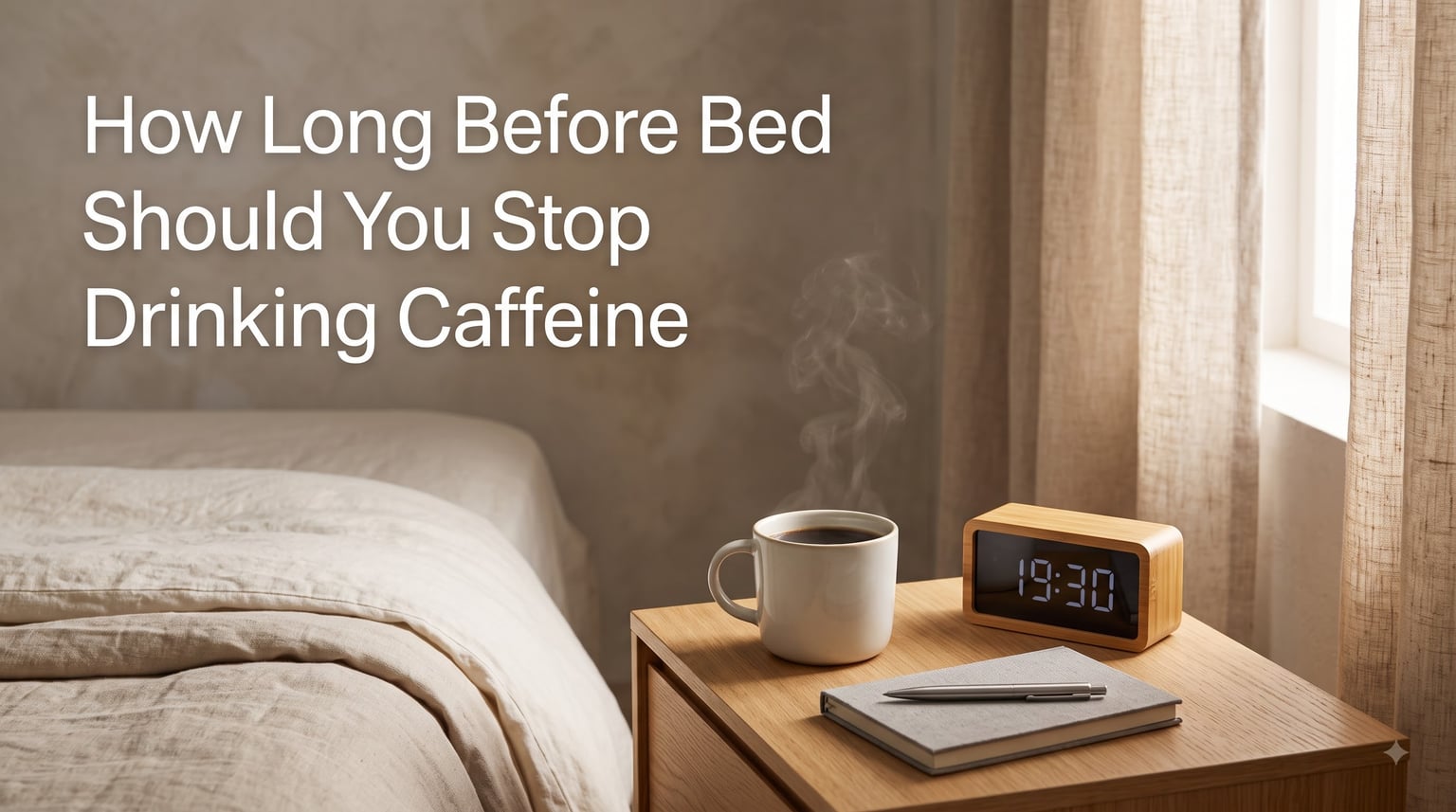 How Long Before Bed Should You Stop Drinking Caffeine
