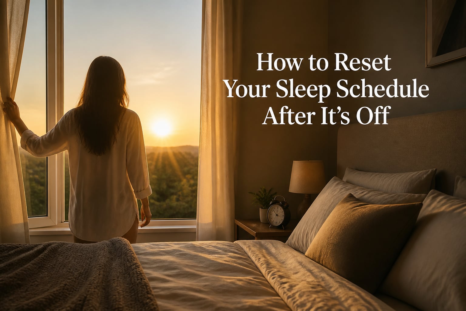 How to Reset Your Sleep Schedule After It's Off