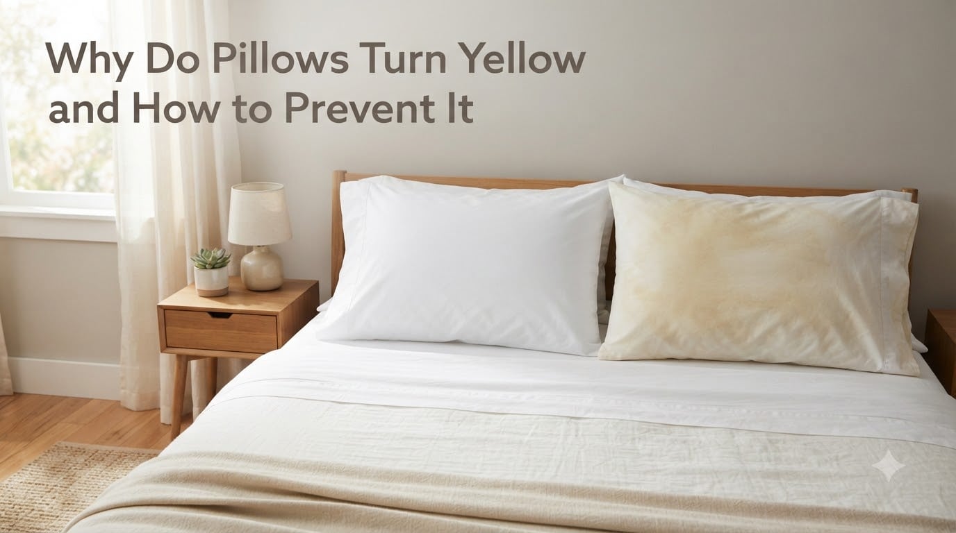 Why Do Pillows Turn Yellow and How to Prevent It