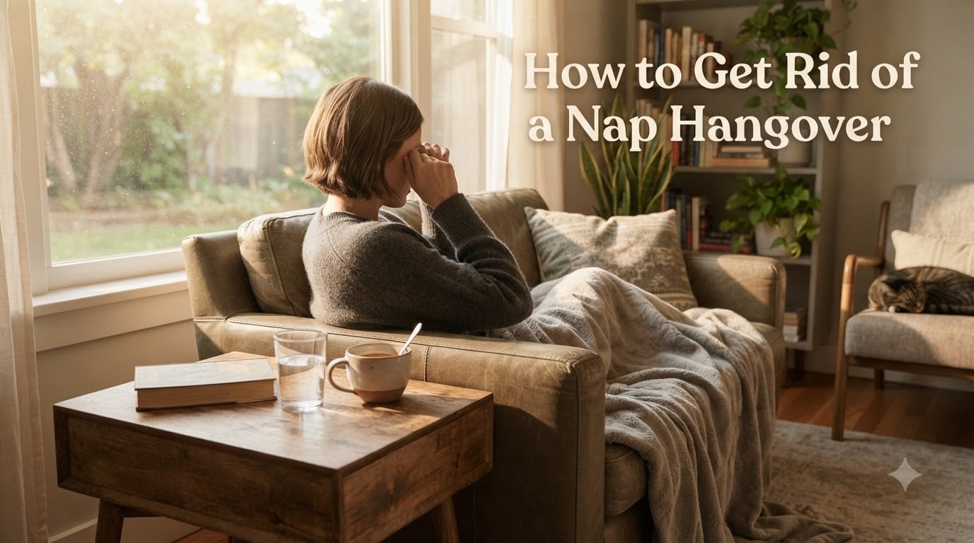 How to Get Rid of a Nap Hangover