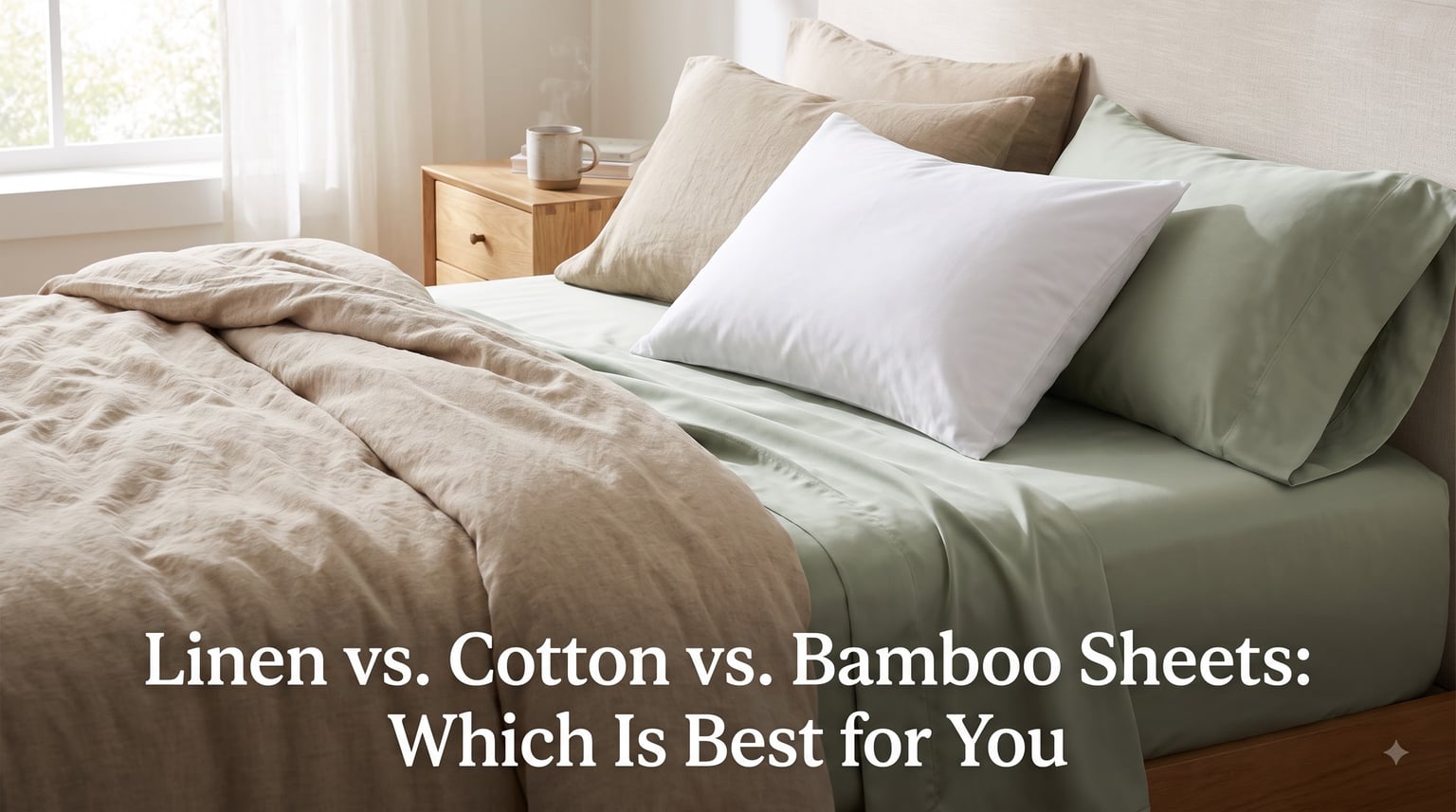 Linen vs. Cotton vs. Bamboo Sheets: Which Is Best for You