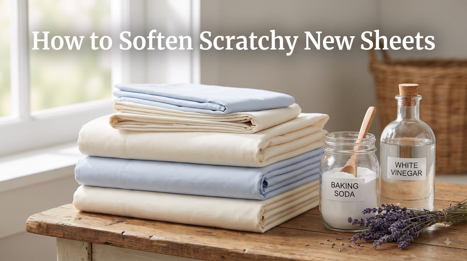 How to Soften Scratchy New Sheets