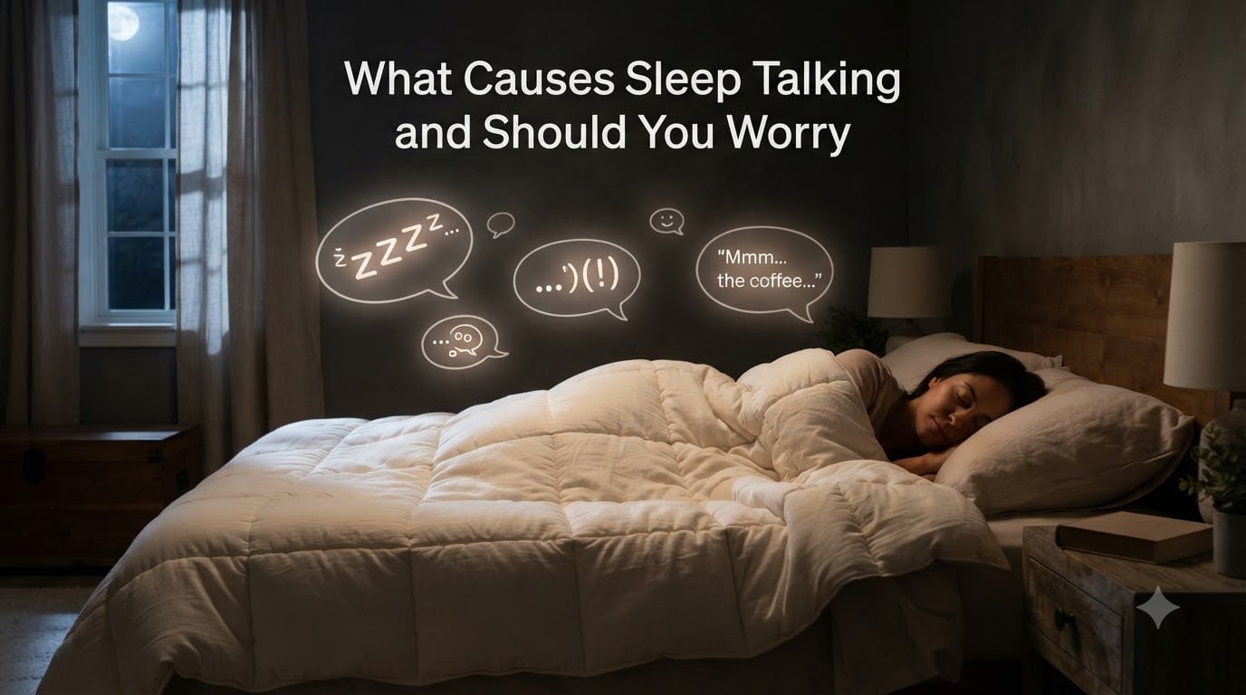 What Causes Sleep Talking and Should You Worry