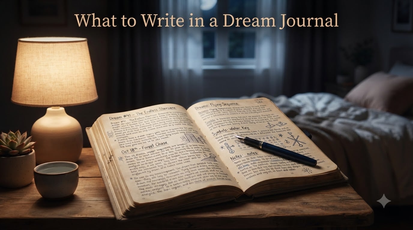 What to Write in a Dream Journal