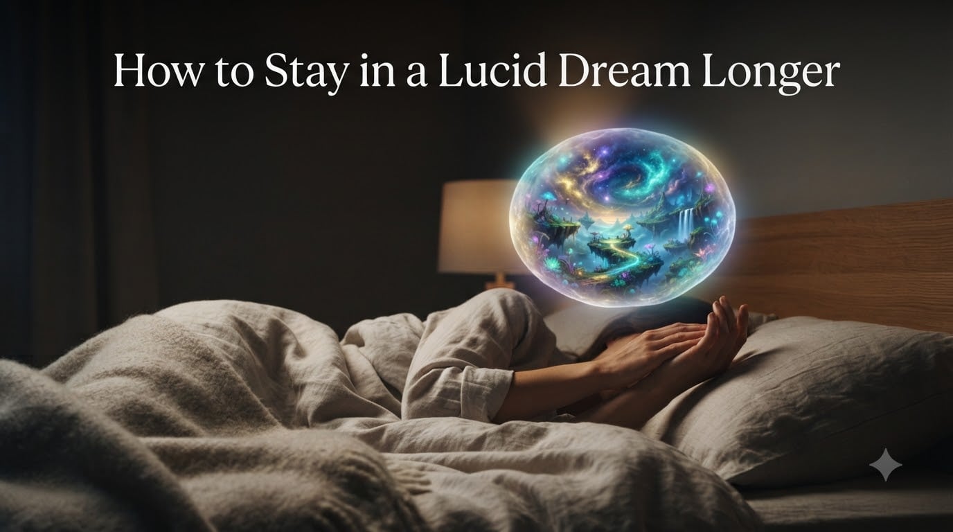 How to Stay in a Lucid Dream Longer