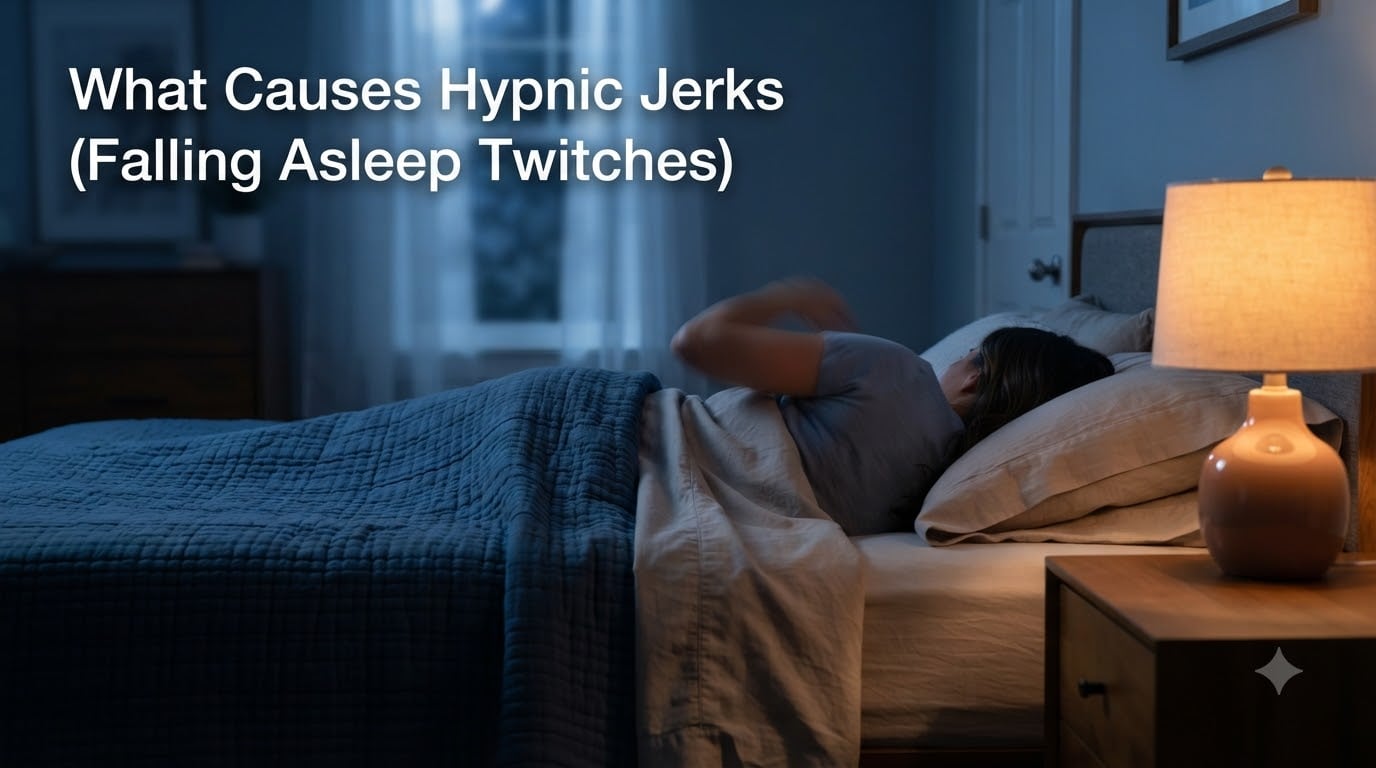 What Causes Hypnic Jerks (Falling Asleep Twitches)