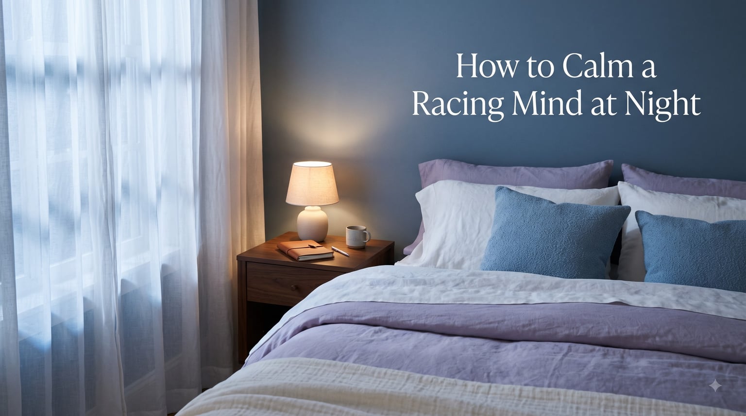 How to Calm a Racing Mind at Night