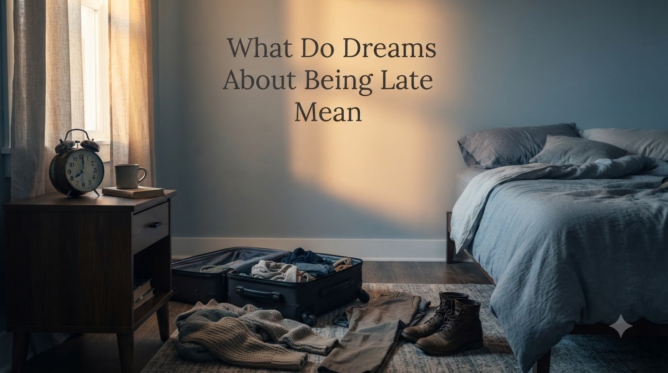What Do Dreams About Being Late Mean