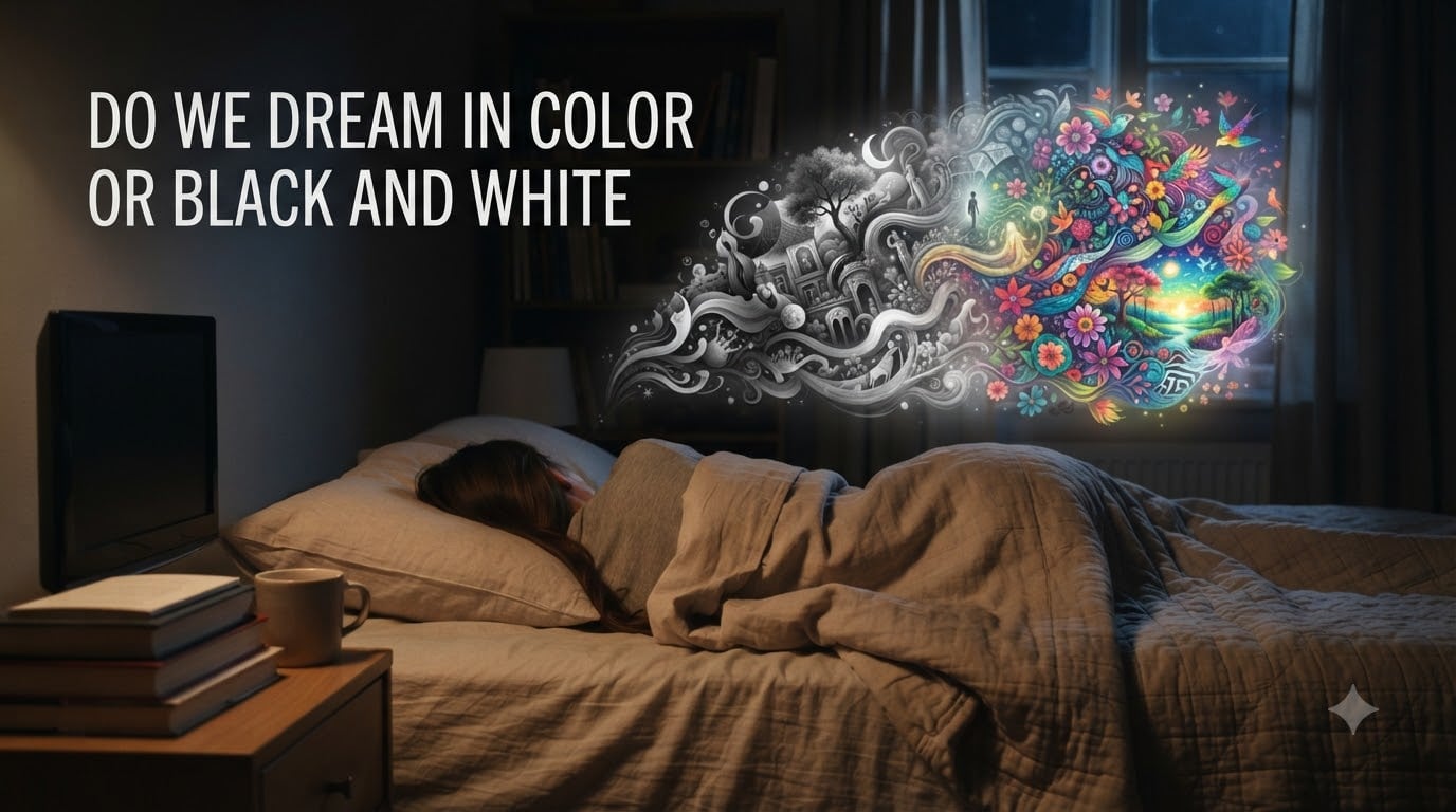 Do We Dream in Color or Black and White