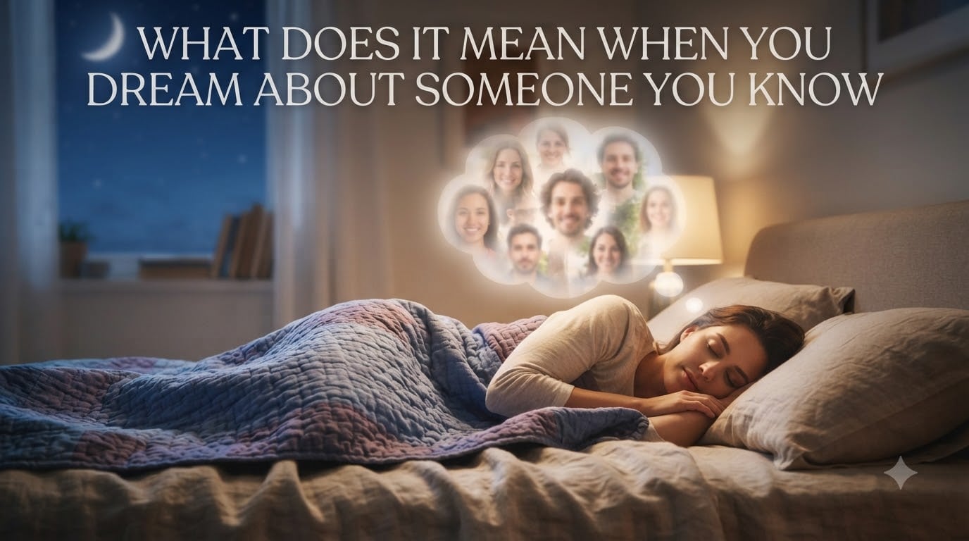 What Does It Mean When You Dream About Someone You Know